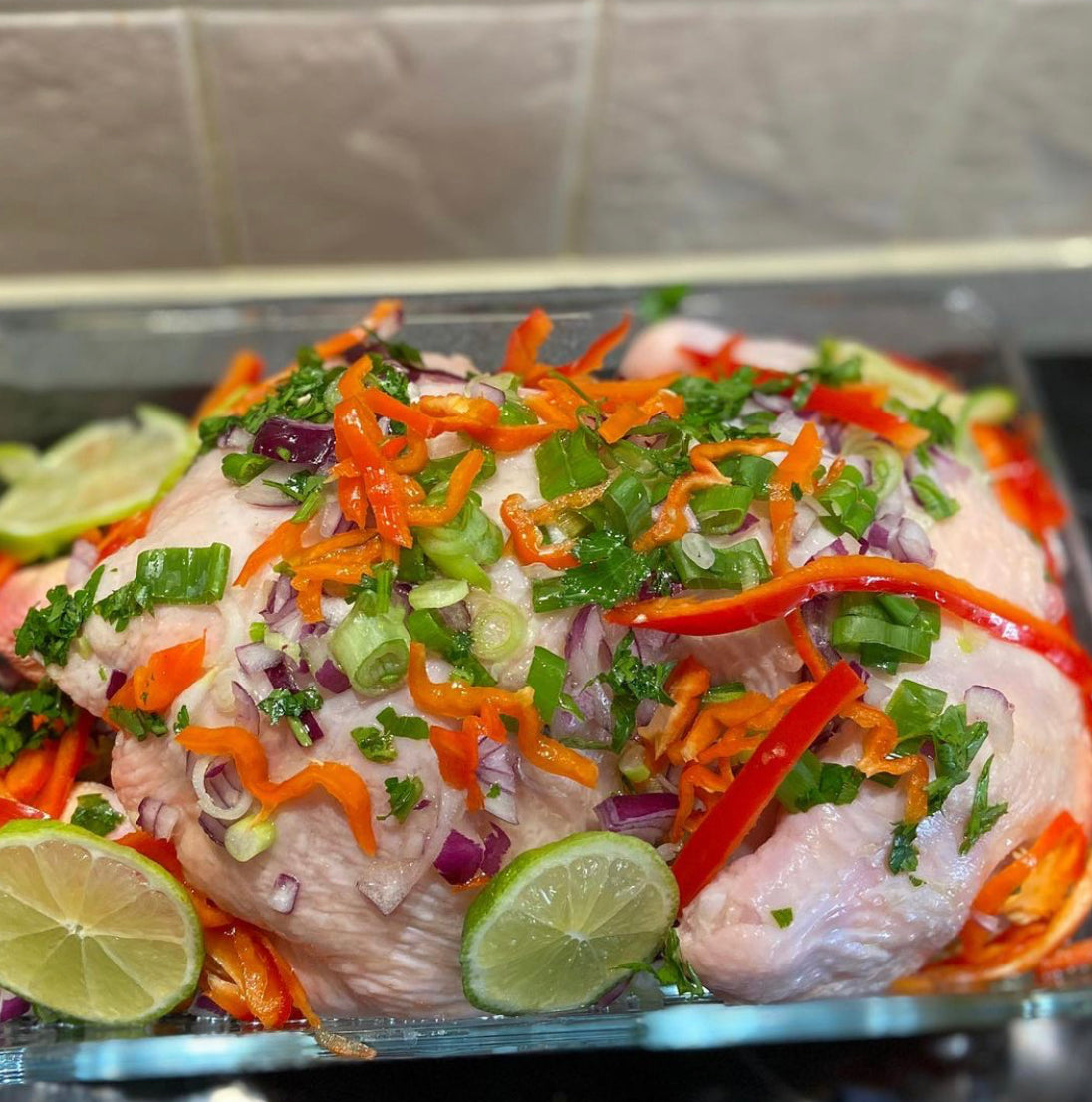 Whole Grilled Chicken Meat Thermometers and Outdoor Thermometers