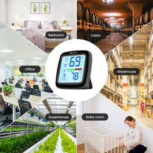 Load image into Gallery viewer, SMARTRO SC42 Professional Digital Hygrometer Indoor Thermometer Room Humidity