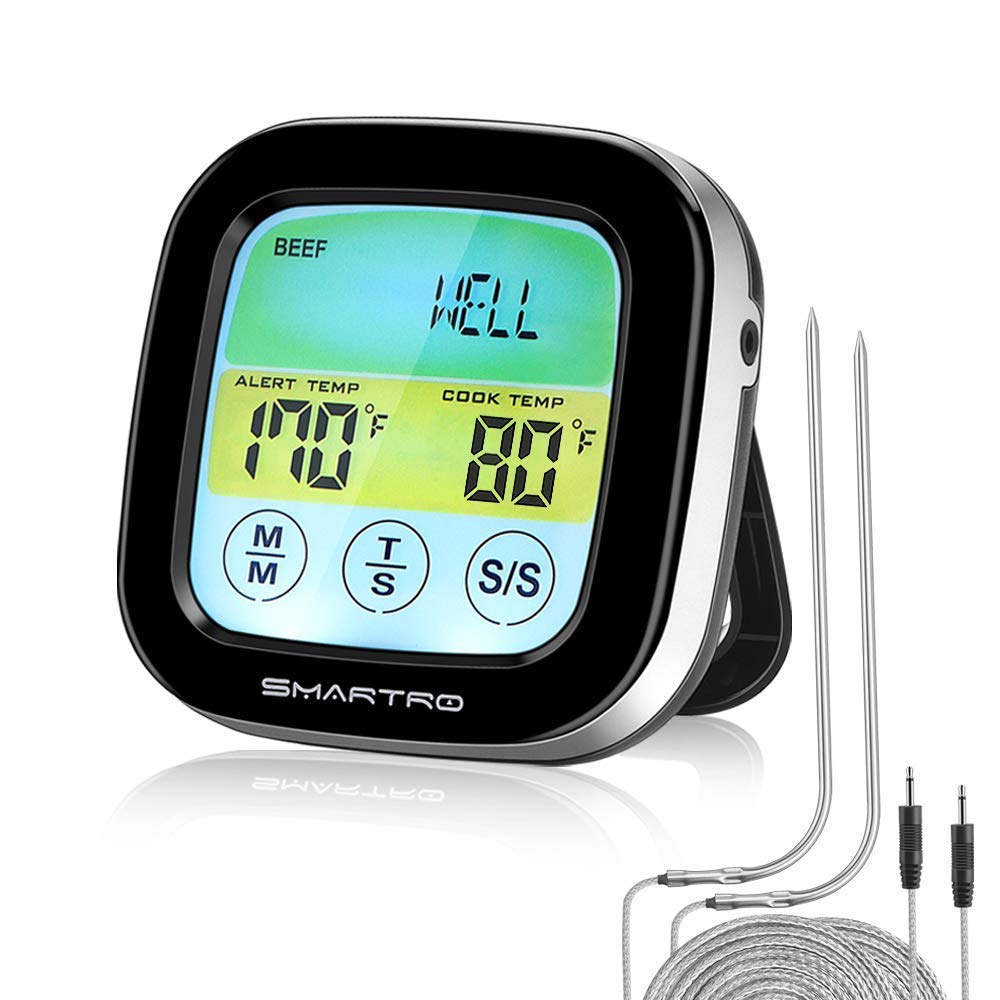 SMARTRO ST59 Digital Meat Thermometer for Oven Meat Thermometers and