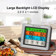 Load image into Gallery viewer, SMARTRO ST54 Dual Probe Digital Meat Thermometer for Food