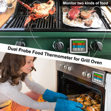 Load image into Gallery viewer, SMARTRO ST54 Dual Probe Digital Meat Thermometer for Food