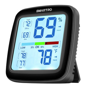 SMARTRO SC42 Professional Digital Hygrometer Indoor Thermometer Room Humidity