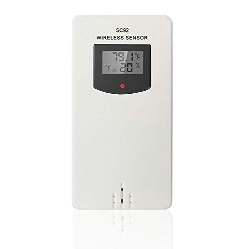 SMARTRO SC92 Professional Indoor Outdoor Thermometer Wireless Digital  Hygrometer Room Humidity Gauge Temperature and Humidity Meter & Pro  Accuracy Calibration 