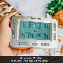 Load image into Gallery viewer, SMARTRO X50 Wireless Meat Thermometer 4 Probes 500ft Long Range