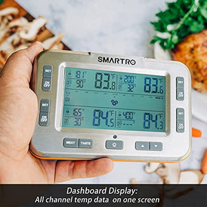  SMARTRO ST54 Dual Probe Digital Meat Thermometer for