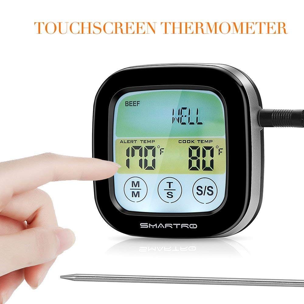 SMARTRO ST49 Professional Thermocouple Meat Thermometer – Meat Thermometers  and Outdoor Thermometers